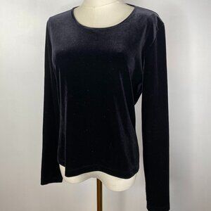 Black Velvet Long Sleeve